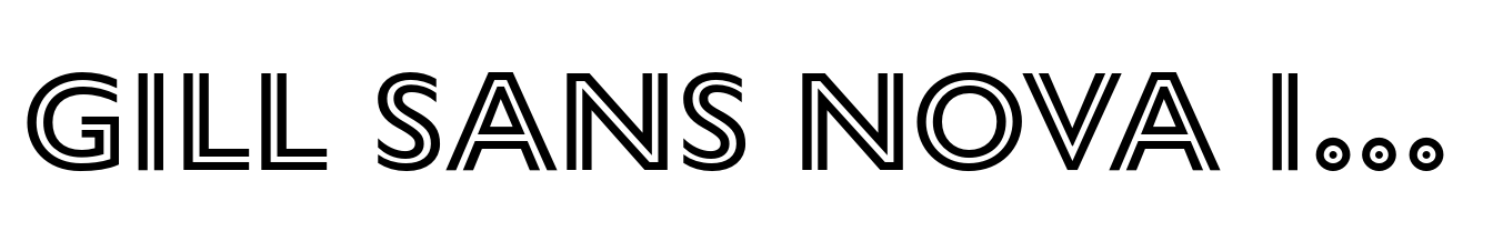 Gill Sans Nova Inline Semi Bold